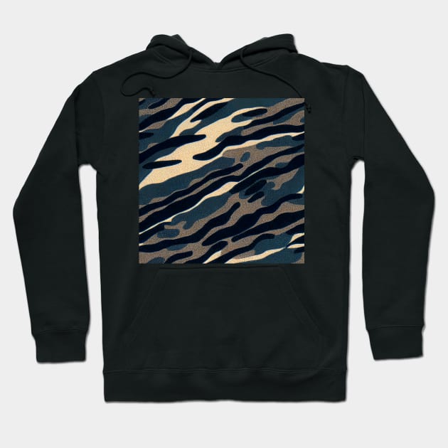 Navy Camouflage Army Pattern, a perfect gift for all soldiers, asg and paintball fans! #51 Hoodie by Endless-Designs